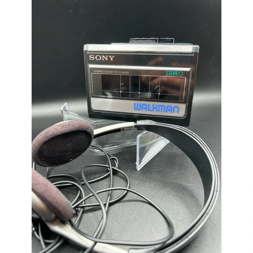 Sony Walkman WM-41 Black Portable Compact Stereo Cassette Player  
